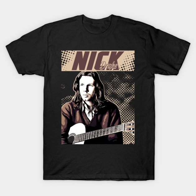 Nick Drake T-Shirt by Degiab